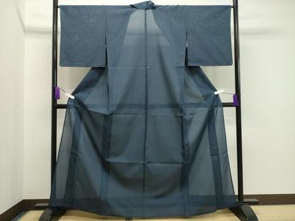 平和屋着物＊夏物 江戸小紋 絽 鮫小紋柄 正絹 逸品 CAAW9954gh