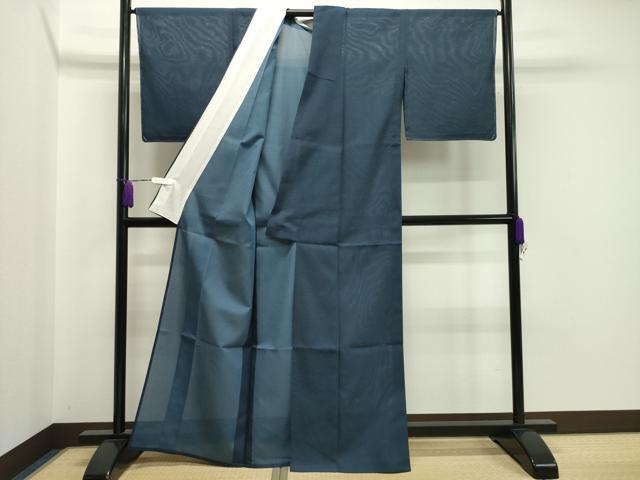 平和屋着物＊夏物 江戸小紋 絽 鮫小紋柄 正絹 逸品 CAAW9954gh