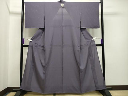 平和屋着物＊夏物 色無地 絽 鳩羽色 正絹 逸品 未使用 CAAW9955gh
