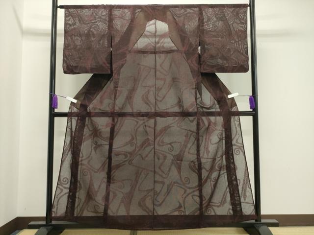 平和屋着物＊夏物 紗紬 吉祥文 正絹 逸品 CAAW9997gh