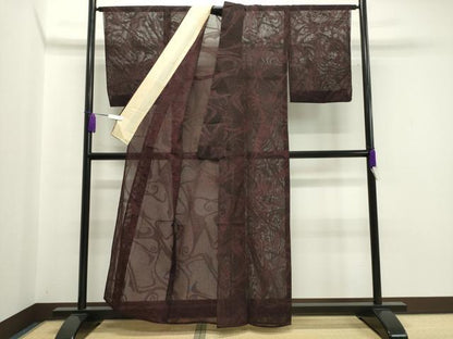 平和屋着物＊夏物 紗紬 吉祥文 正絹 逸品 CAAW9997gh