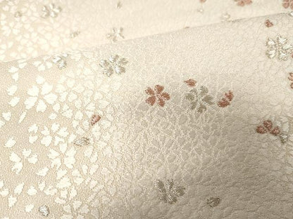 平和屋着物●六通柄袋帯　唐織　舞花文　金銀糸　鈴乃屋扱い　正絹　逸品　CAAX0553yk