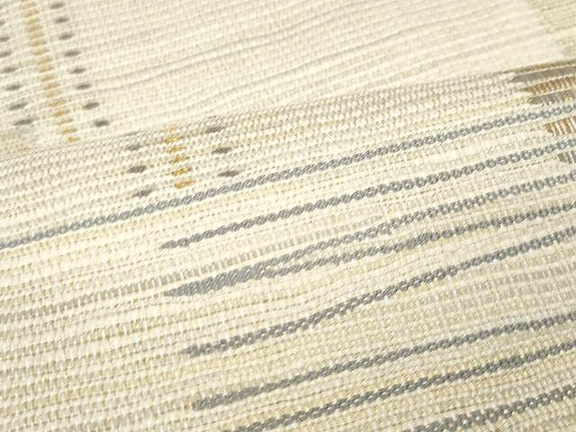 平和屋着物▽スリーシーズン 春夏秋 六通柄袋帯 吉祥文 正絹 逸品 CAAX0771yk