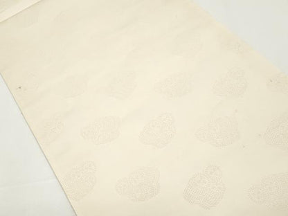 平和屋着物●極上 西陣 皇室総理大臣献上作家 青木兄弟 両面 全通柄袋帯 米百俵 金銀糸 正絹 逸品 未使用 CAAX0789yk