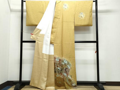 平和屋着物●訪問着 辻が花 さが美扱い 正絹 逸品 CAAX0807vf