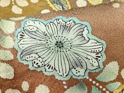平和屋着物●訪問着 辻が花 さが美扱い 正絹 逸品 CAAX0807vf