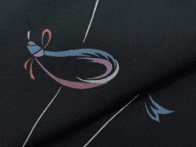 平和屋着物●上質な小紋 成り物 正絹 逸品 CAAX0855vf