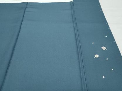 平和屋着物●京童人形絵師　高橋翠延　訪問着　童子遊び花文　正絹　逸品　CAAX0884vf