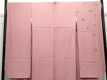 平和屋着物●豪華振袖　舞花文　金彩　正絹　逸品　CAAX0893vf