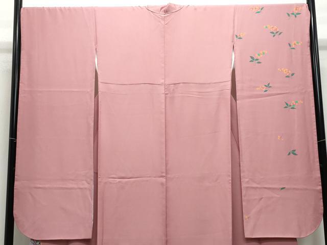 平和屋着物●豪華振袖　舞花文　金彩　正絹　逸品　CAAX0893vf