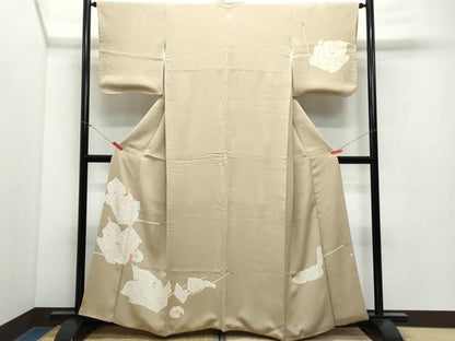 平和屋着物●訪問着 椿 高島屋扱い 正絹 逸品 CAAX0899vf