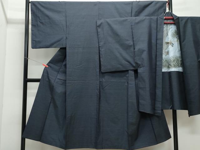 平和屋着物●男性 本場大島紬 アンサンブル 吉祥文 正絹 逸品 CAAX0961vf