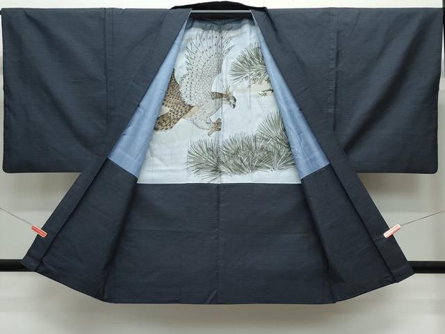 平和屋着物●男性 本場大島紬 アンサンブル 吉祥文 正絹 逸品 CAAX0961vf