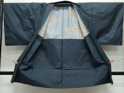 平和屋着物●男性 本場大島紬 アンサンブル 100亀甲 総詰め 正絹 逸品 CAAX0962vf