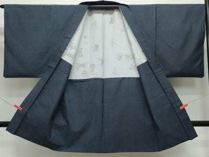 平和屋着物●男性 本場大島紬 アンサンブル 吉祥文 正絹 逸品 CAAX0963vf