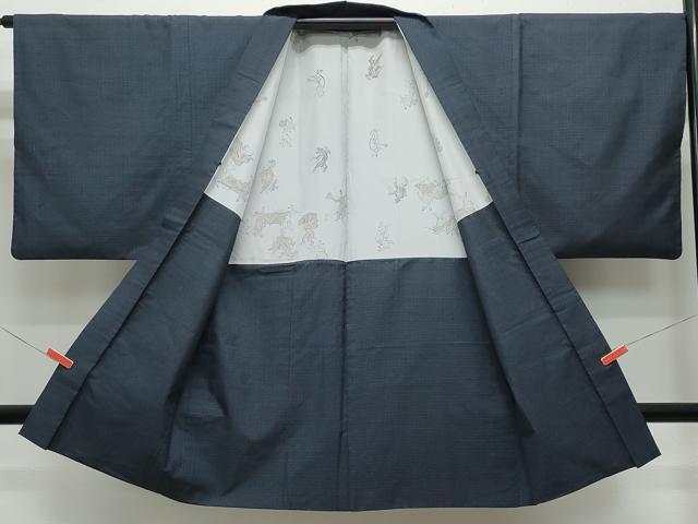 平和屋着物●男性 本場大島紬 アンサンブル 吉祥文 正絹 逸品 CAAX0963vf