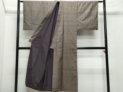 平和屋着物●男性 本場大島紬 アンサンブル 120亀甲 総詰め 松山茂治作 証紙付き 正絹 逸品 CAAX0964vf