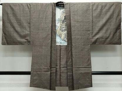 平和屋着物●男性 本場大島紬 アンサンブル 120亀甲 総詰め 松山茂治作 証紙付き 正絹 逸品 CAAX0964vf