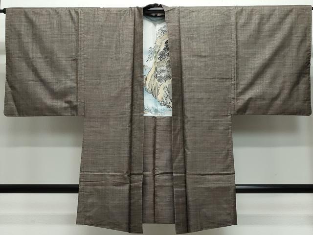 平和屋着物●男性 本場大島紬 アンサンブル 120亀甲 総詰め 松山茂治作 証紙付き 正絹 逸品 CAAX0964vf