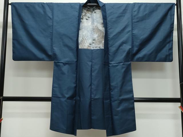 平和屋着物●男性　紬　アンサンブル　吉祥文　正絹　逸品　CAAX0965vf