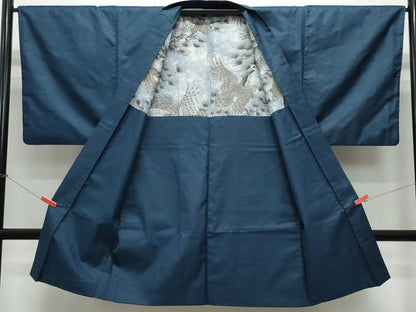 平和屋着物●男性　紬　アンサンブル　吉祥文　正絹　逸品　CAAX0965vf