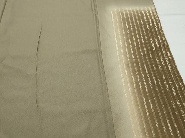 平和屋着物●訪問着 刺繍 更紗花唐草文 暈し染め 正絹 逸品 CAAX0990vf