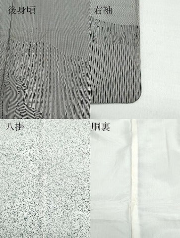 平和屋着物●訪問着　江戸小紋　飯島輝也　道長吉祥文　正絹　逸品　CAAX0997vf