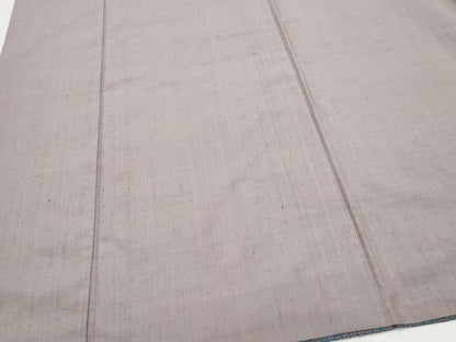 平和屋着物●ぜんまい紬　霞文　正絹　逸品　CAAX1023vf