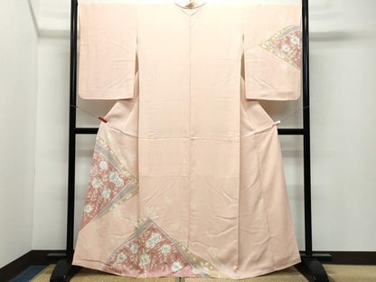 平和屋着物●訪問着 辻が花 正絹 逸品 CAAX1045vf