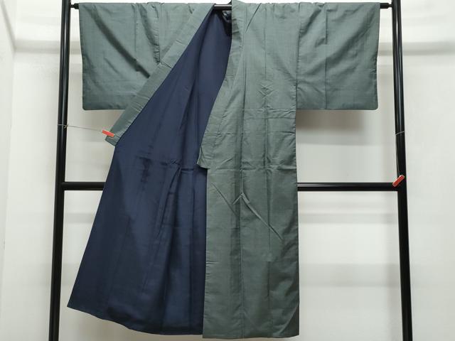 平和屋着物●男性 本場大島紬 アンサンブル 100亀甲 総詰め 正絹 逸品 CAAX1079vf
