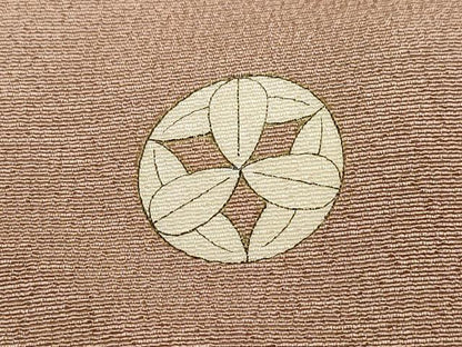 平和屋着物●日本画家 水嶋征夫 色留袖 飛鶴文 金銀彩 正絹 逸品 CAAX1088vf