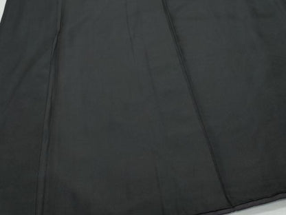 平和屋着物●男性　黒紋付　正絹　逸品　CAAX1099vf
