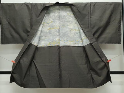 平和屋着物●男性　本場大島紬　アンサンブル　100亀甲　総詰め　正絹　逸品　未使用　CAAX1115vf