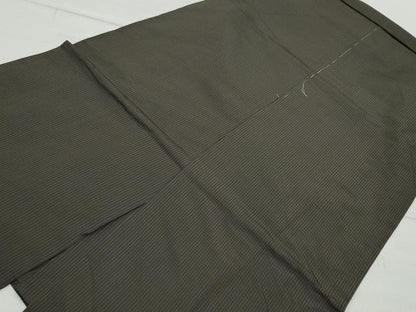 平和屋着物●男性　馬乗り袴　間道　正絹　逸品　CAAX1157vf
