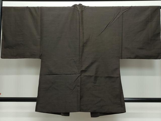 平和屋着物●男性 紬 アンサンブル 吉祥文 正絹 逸品 CAAX1162vf