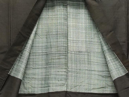 平和屋着物●男性 紬 アンサンブル 吉祥文 正絹 逸品 CAAX1162vf
