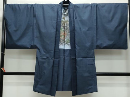 平和屋着物●男性 本場大島紬 アンサンブル 100亀甲 総詰め 正絹 逸品 CAAX1163vf