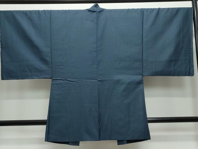 平和屋着物●男性 紬 アンサンブル 100亀甲 正絹 逸品 未使用 CAAX1168vf