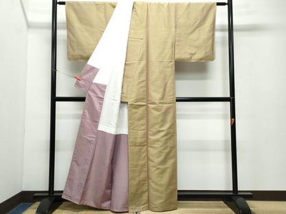 平和屋着物●上質な紬 霞文 正絹 逸品 未使用 CAAX1173vf