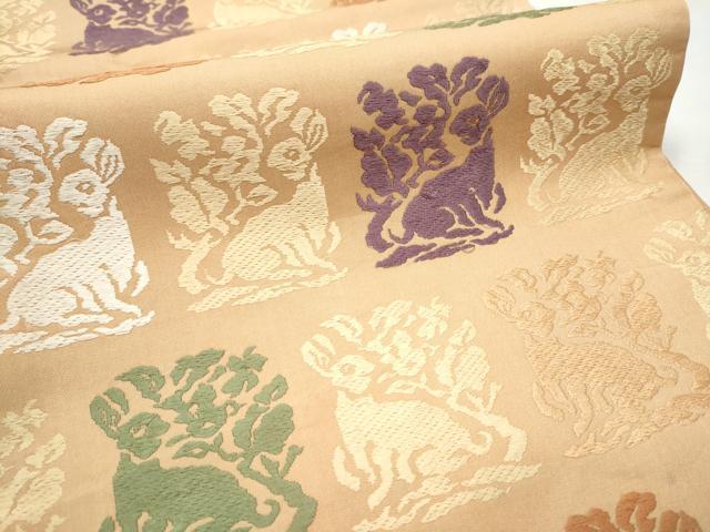 喜多川平朗　人間国宝　正倉院宝物　紫地鳳凰文錦　織物 喜多川平朗 人間国宝 正倉院宝物 紫地鳳凰文錦 織物