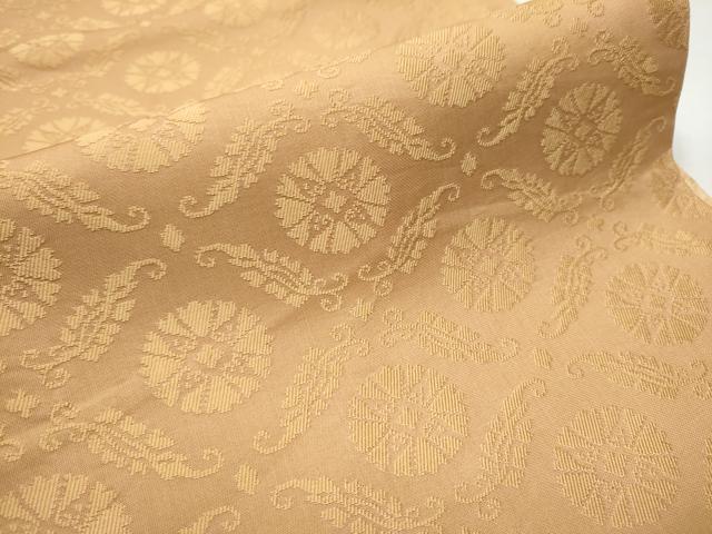 平和屋着物○俵屋 人間国宝 喜多川平朗 有職織物 両面 六通柄