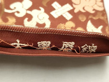 平和屋着物●六通柄袋帯 唐織 大黒屋錦 金糸 正絹 逸品 CAAX1492hy