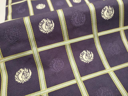 平和屋着物●本場筑前博多織 八寸名古屋帯 吉野間道 正絹 逸品 CAAX1524hy