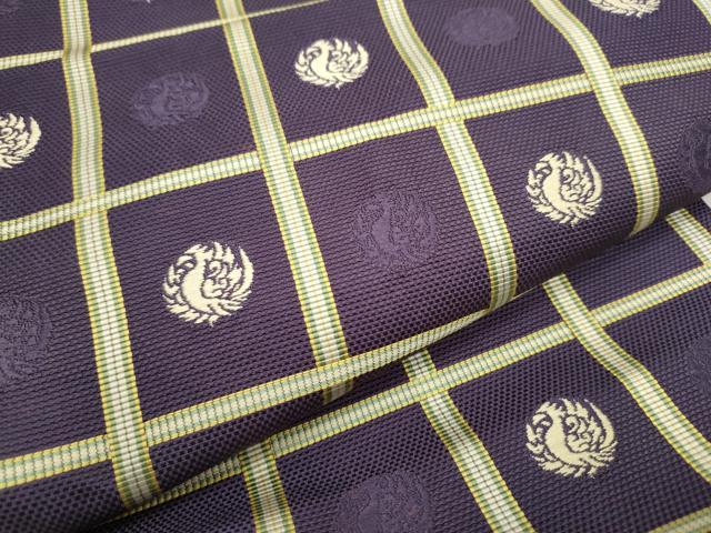 平和屋着物●本場筑前博多織 八寸名古屋帯 吉野間道 正絹 逸品 CAAX1524hy