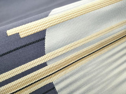 平和屋着物●爪掻き本綴れ　八寸名古屋帯　吉祥丸文　正絹　逸品　CAAX1561hy