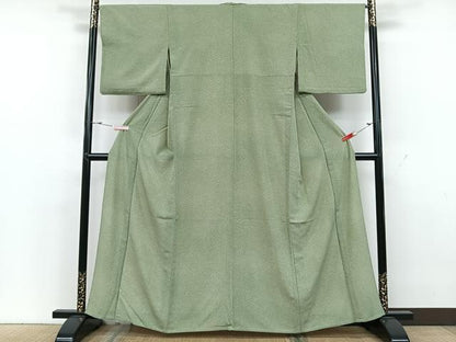 平和屋着物▽江戸小紋　単衣　切嵌寄せ小紋柄　さんび謹製　洗える着物　CAAX2430xi
