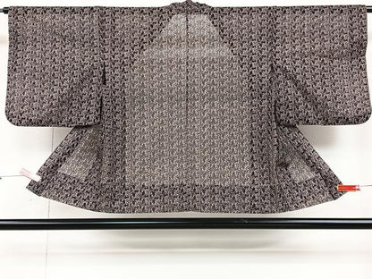 平和屋着物▽スリーシーズン 春夏秋 塵除け 羽織 総レース 草花文 正絹 逸品 CAAX2455xi