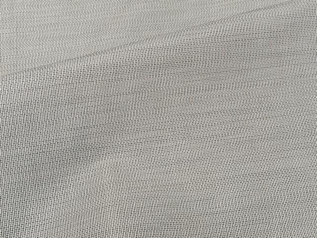 平和屋着物▽本場大島紬 単衣 白大島 吉祥文 正絹 逸品 CAAX2459xi