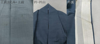 平和屋着物▽豪華色留袖 単衣 紬地 総刺繍 葡萄蔦の葉文 正絹 逸品 CAAX2460xi
