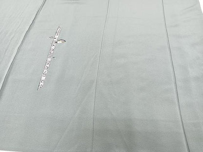 平和屋着物▽訪問着 単衣 舞扇花文 正絹 逸品 CAAX2483xi